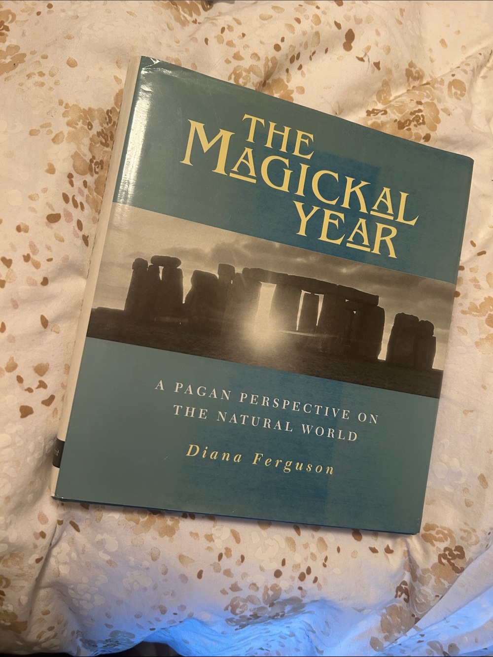 Magickal Year hardcover book 1996- Diana Ferguson